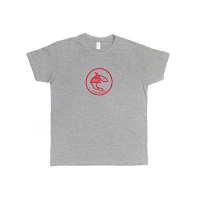 TEE-SHIRT S-WINGS GRIS LOGO ROUGE